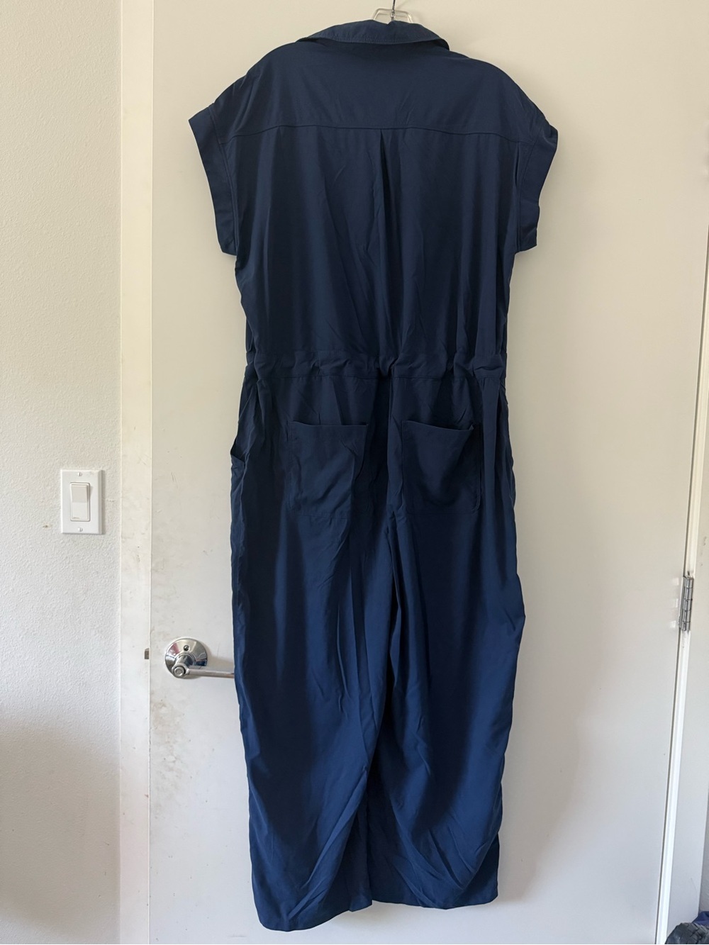 Title Nine Evelyn Cropped Jumpsuit Size Xl - Picture 3 of 5